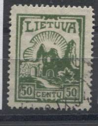 (StampLietuvos_383(1) №383,ГАШ.