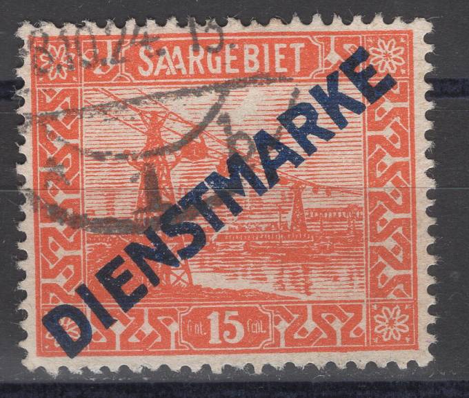 Германия - Саар - кат. №D12I