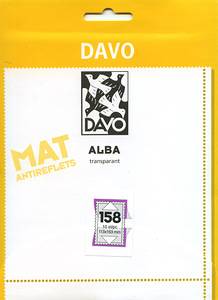 Клеммташе DAVO прозрачные 113 х 163 мм (уп 10 шт) для блоков (А158(2))