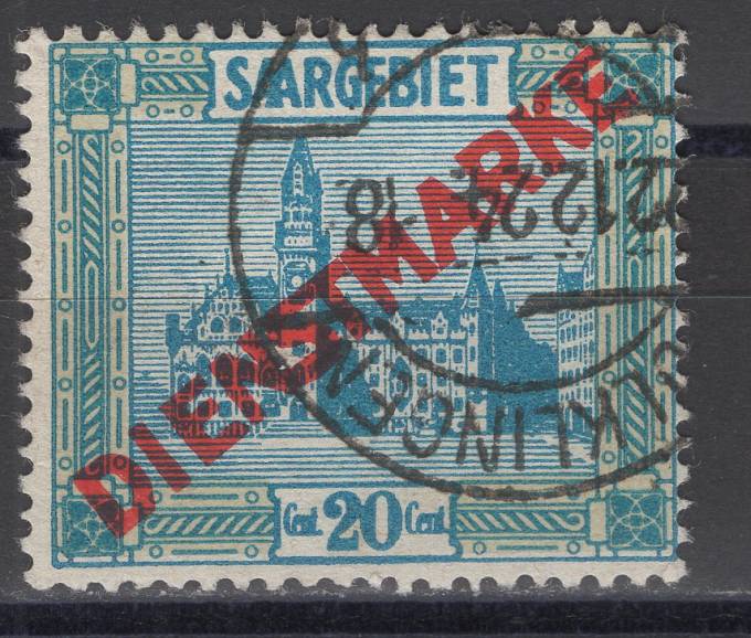 Германия - Саар - кат. №D13I
