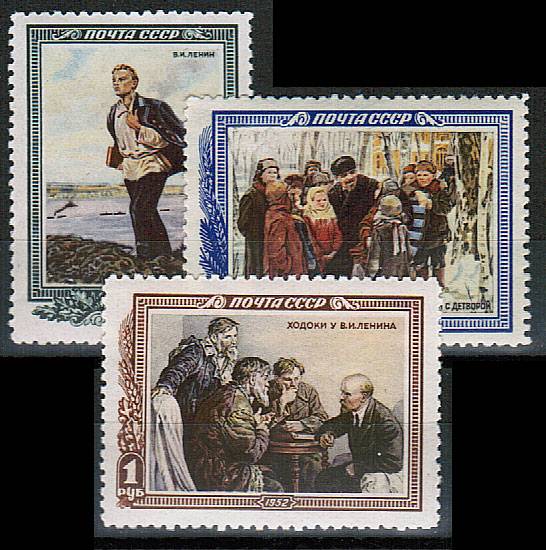 (S01580-82(3) СССР кат №№1580-1582**