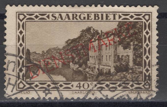 Германия - Саар - кат. №D27