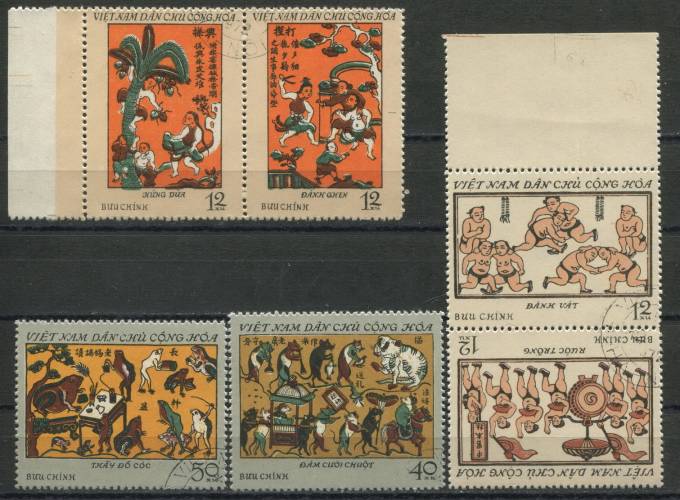 Вьетнам - кат. Mich. №683-688