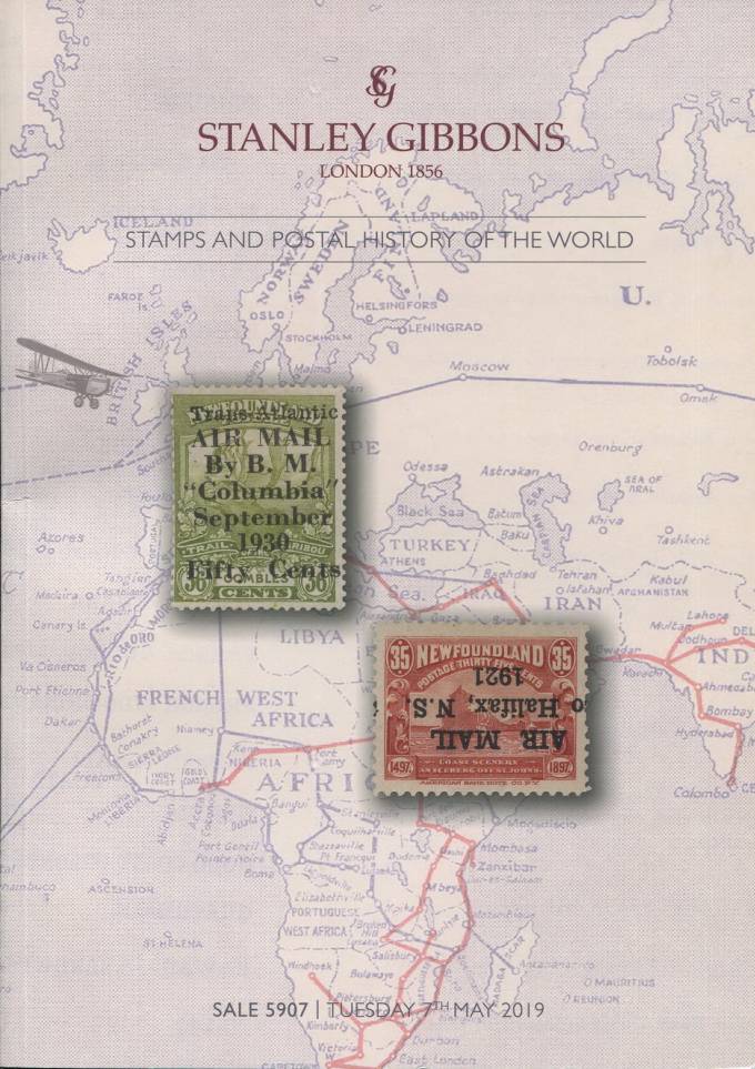 Stanley Gibbons - каталог аукциона - Марки и почтовая история мира