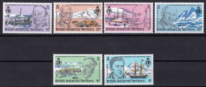 Британская антарктическая территория (БАТ - кат. №78-83