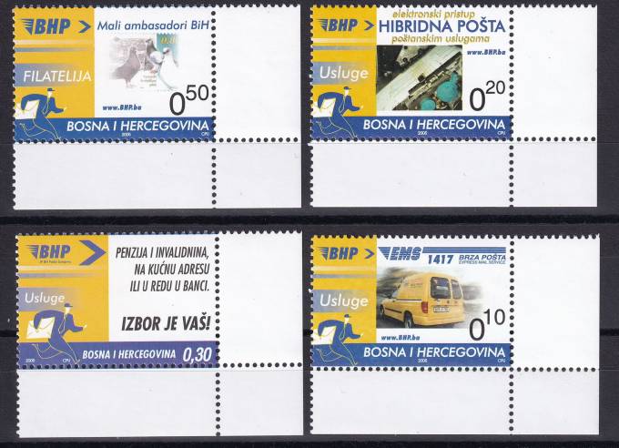 Босния и Герцеговина - кат. Mich. №400-403