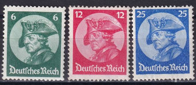 Германский рейх - кат. №479-481