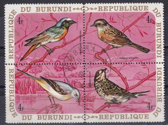 Бурунди - кат. №633-636
