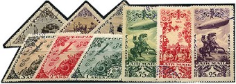 (Tuva_108-116_ust) Тува 1936г. Тринадцатый, юбилейный выпуск. Гашеные.