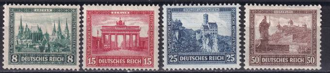 Германский рейх - кат. №450-453