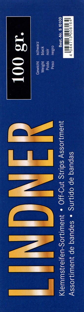 Клеммташе LINDNER на развес (чёрные) 100 гр. (S 10 100)