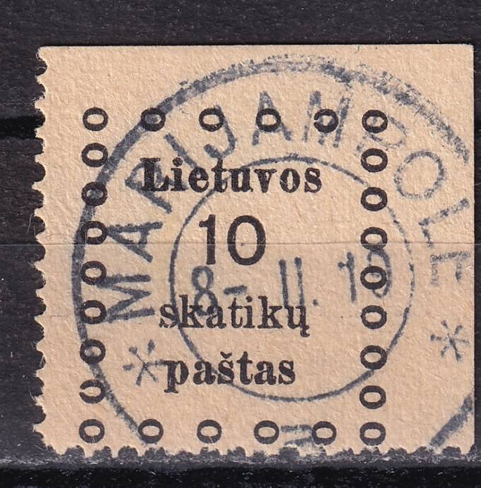 Литва - кат. №9