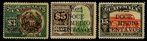Гватемала(Guatemala_train_173-75(1) Марки паровозы №173-75 