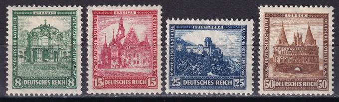 Германский рейх - кат. №459-462