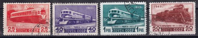 СССР - кат. Заг. №1377(1)-1380(1)