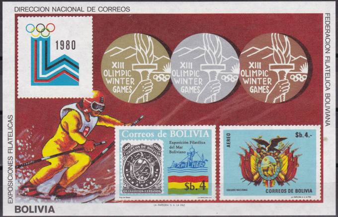 Блок - Олимпиада 1980 г. в Лейк-Плэсиде 7