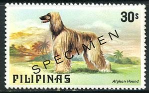 (Dogs stamp_092(1) Марки собаки №1306 (Образец)