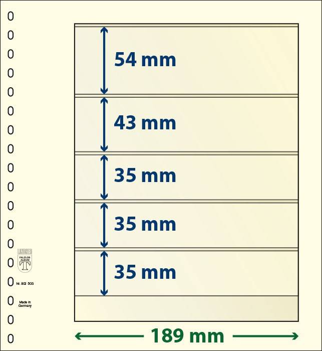 Листы T-Blanko 10шт. (802503Р)