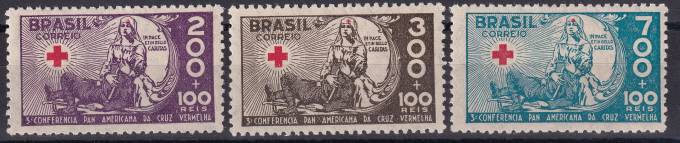 Бразилия - кат. Mich. №428-430