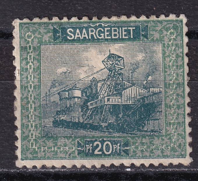 Германия - Саар - кат. №55A