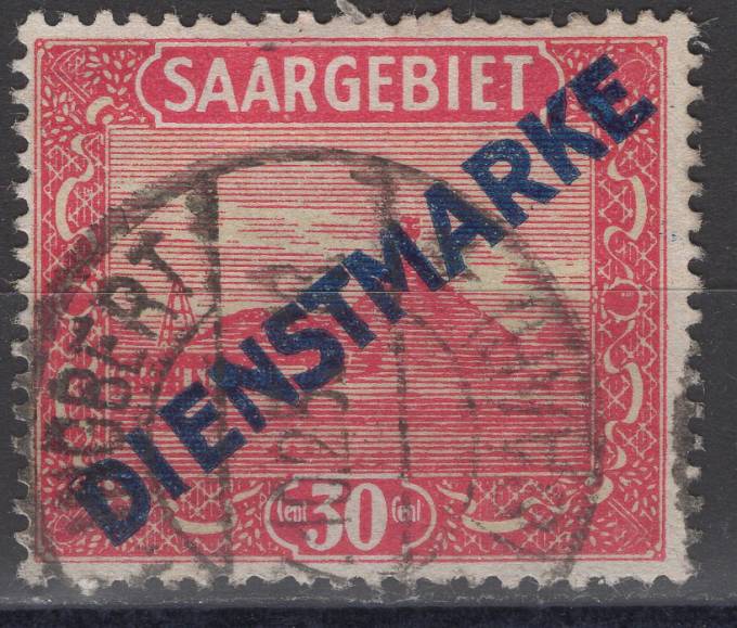Германия - Саар - кат. №D7