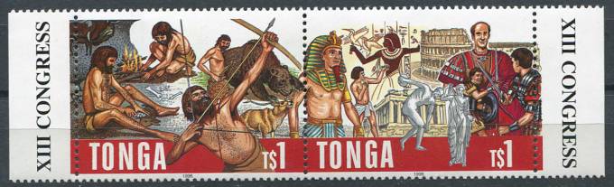 (Dinozavr_nabor_202(1) Набор марок Динозавры. Tonga