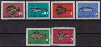 Болгария - кат. №1542-1547