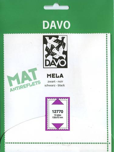 Клеммташе DAVO чёрные 132 х 75 мм (уп 10 шт) (М12770(2))