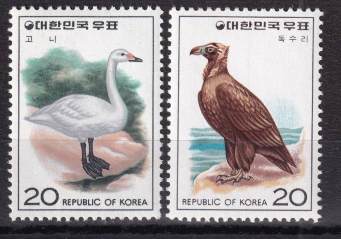 Южная Корея - кат. Mich. №1066-1067