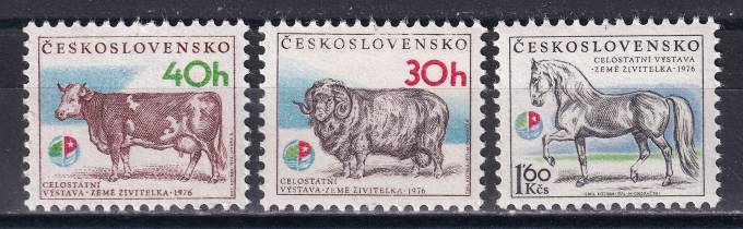 Чехословакия - кат. №2336-2338