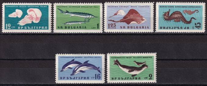 Болгария - кат. №1243-1248
