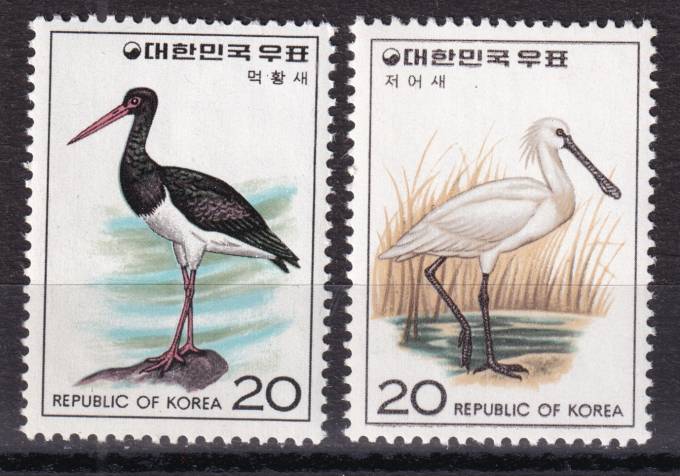 Южная Корея - кат. Mich. №1058-1059