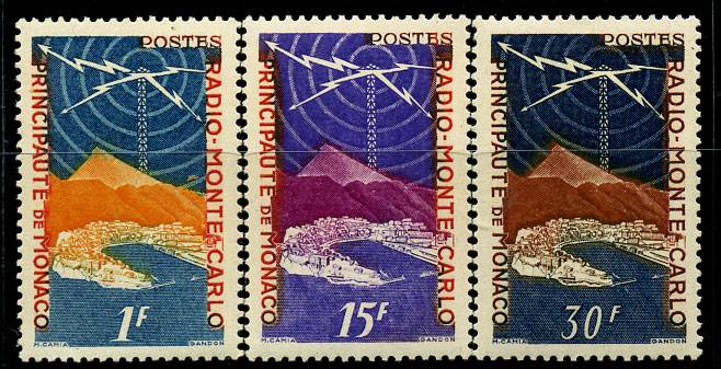 (Monaco_448-50(1) Монако. Каталог №448-450 * 
