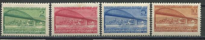 Югославия - кат. Mich. №548-551