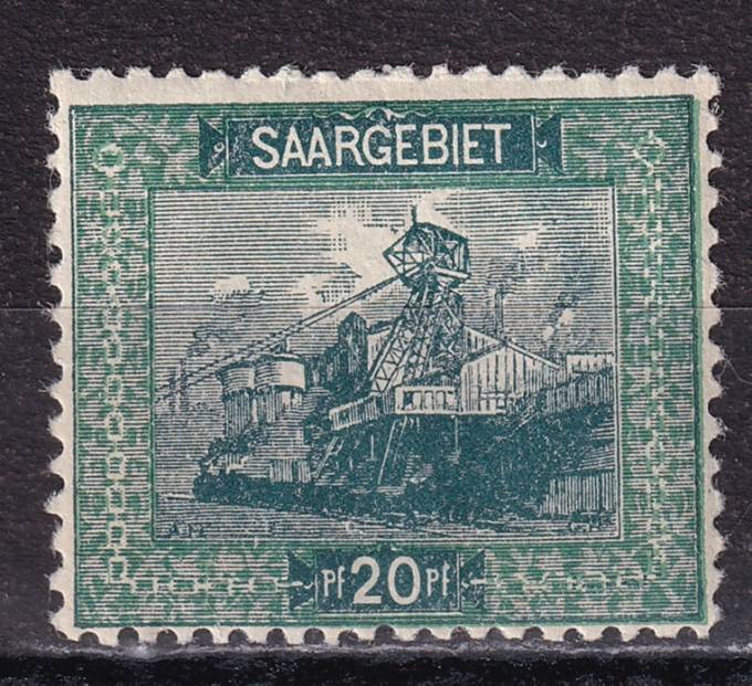 Германия - Саар - кат. №55A