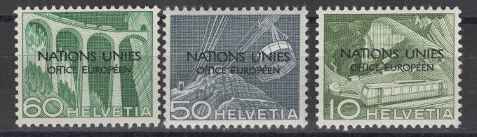 Швейцария - кат. №EA2,EA9,EA10