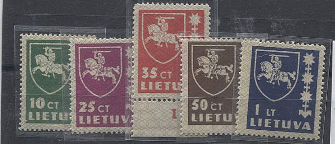 (StampLietuvos_413-416(1) #413-416,432,-*