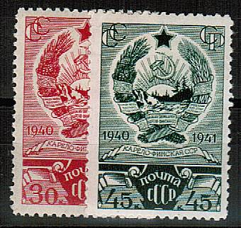 (S00707-08(1) СССР кат. №№707-708*