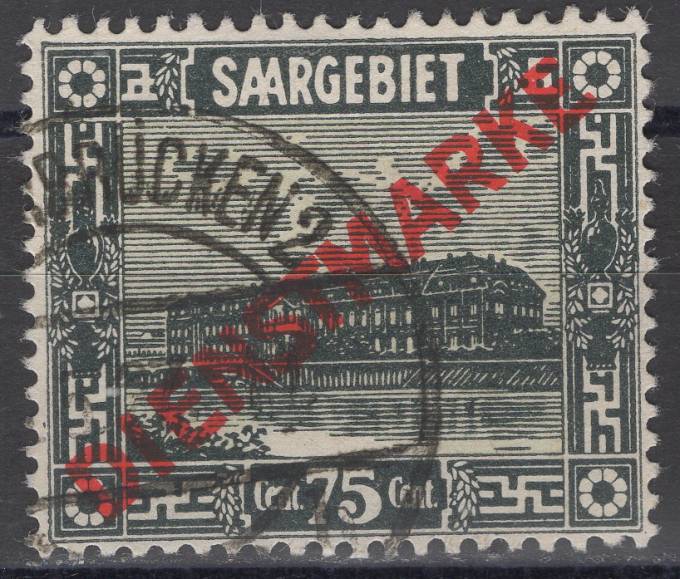 Германия - Саар - кат. №D10