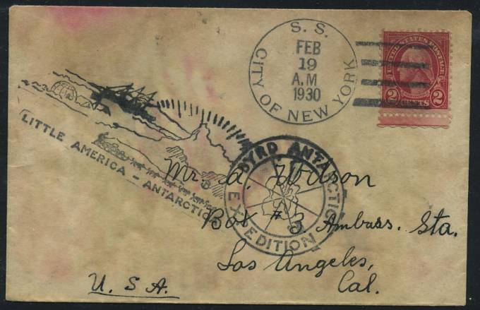 (PP_IS_008)1930г.Экспедиция Р.Бэрда в Антарктиду