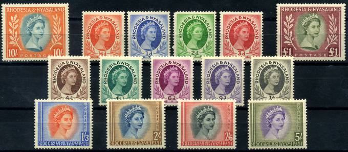 (Kolony_Rhodesia_and_Nyasaland_001-16(1) Каталог №1-16 ** 