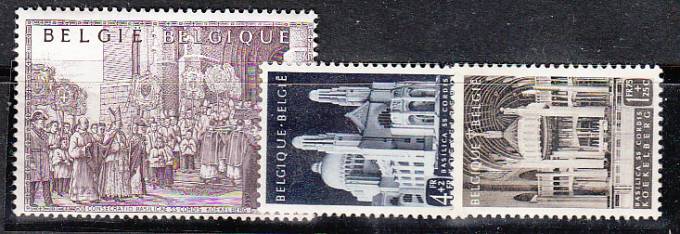 (Belgie_stamp_0922-924(1) Бельгия  №922-924**