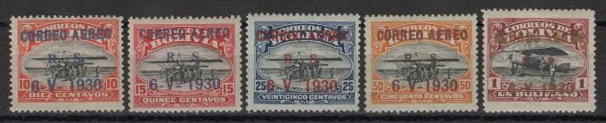 Боливия - кат. №188-193