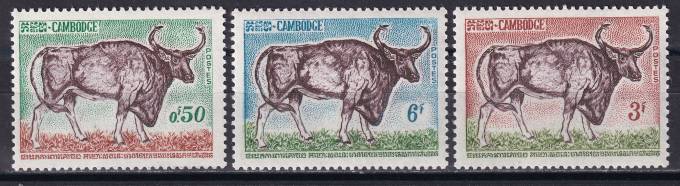 Камбоджа - кат. №163-165