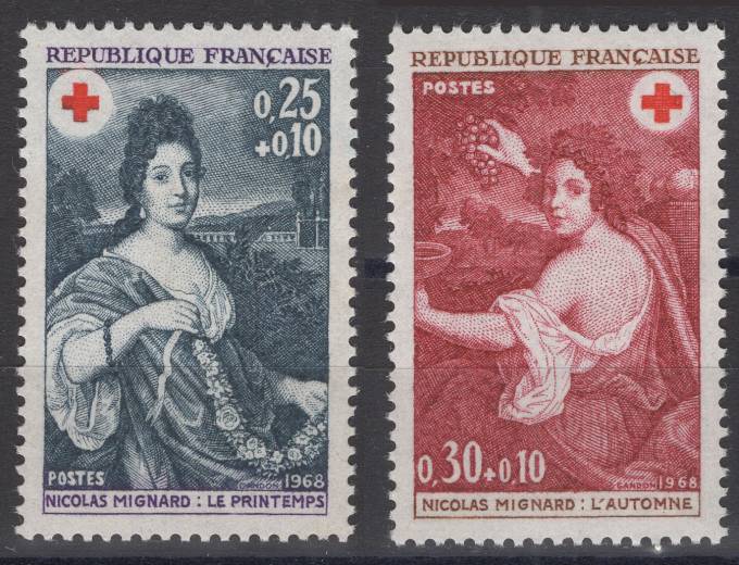 Франция - кат. №1646-1647