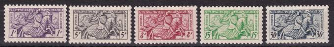 Монако - кат. №443-447