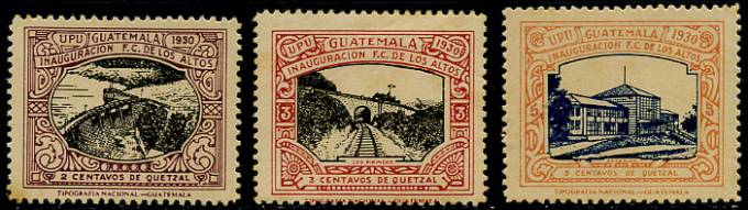 Гватемала(Guatemala_train_245-48(1) Марки паровозы №245-48 **