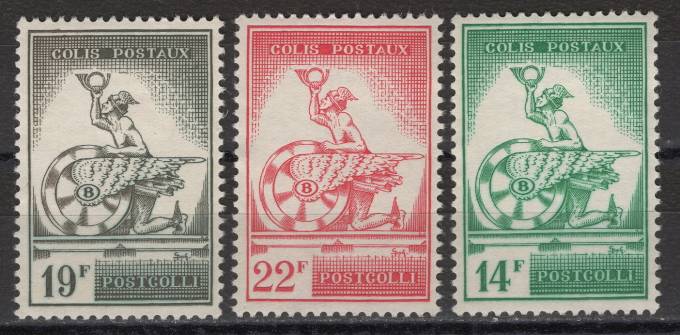 Бельгия - кат. Mich. №PP47-PP49