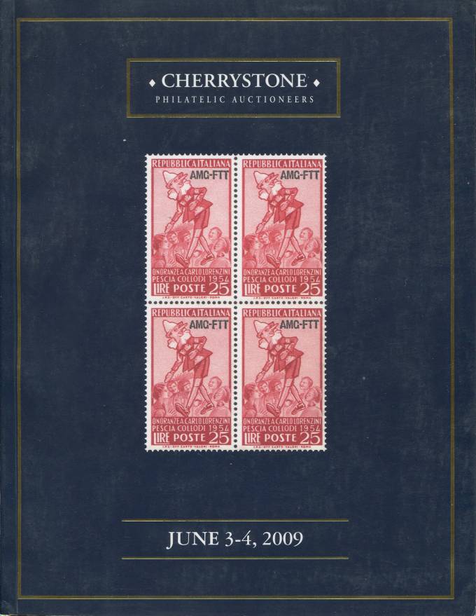 Cherrystone - каталог аукциона - 3-4 июня 2009 - Марки и ПО всего мира