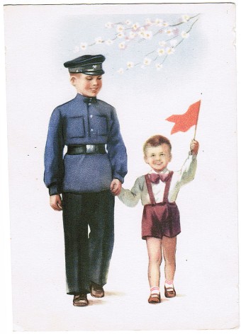 (Deti-1954_SH02633) В день праздника ИЗОГИЗ 1954 г.